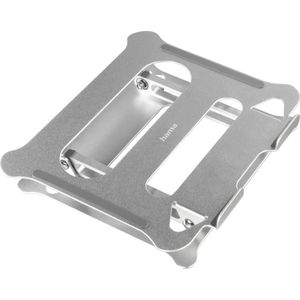 Hama Aluminium in hoogte verstelbaar"", kantelbaar, tot 39 cm (15.4, Notebookstandaard, Zilver