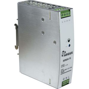 Intertech INTER-TECH SDN 24-75 DIN-rail voeding 24-75 24V uitgangsspanning 75W vermogen (75 W), PC-voedingseenheid