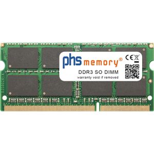 PHS-memory RAM geschikt voor FOXCONN NetBox NT-A3500 AMD A45 FCH E-350 USFF Zwart PC/Workstation Barebone (FOXCONN NetBox NT-A3500 AMD A45 FCH E-350 USFF Zwart PC/Werkstation Barebone, 1 x 8GB), RAM Modelspecifiek