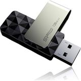 Silicon Power Blaze B30 - USB-stick (8 GB, USB 3.0), USB-stick, Zwart