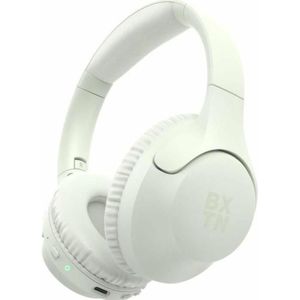 Buxton BHP 8700 weiss / Kabellose Kopfhörer / Mikrofon / Bluetooth 5.3 (Draadloze), Koptelefoon, Groen