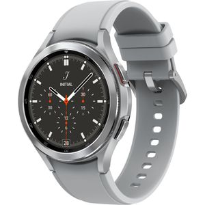 Samsung Galaxy Watch4 Classic (46 mm, Roestvrij staal, Eén maat voor iedereen), Sporthorloges + Smartwatches