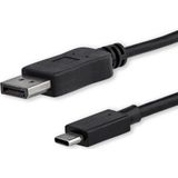 StarTech USB Type C - DisplayPort (1 m, DisplayPort), Videokabel