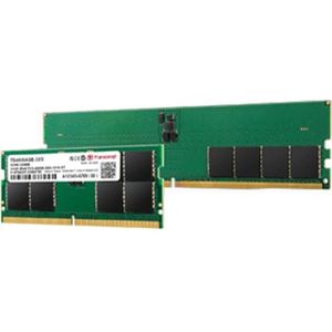 Transcend DDR5 32 GB SO-DIMM 5600 MHz 2Rx8 2Gx8 CL46 1,1V (2 x 16GB, 5600 MHz, DDR5 RAM, SO-DIMM), RAM, Goud