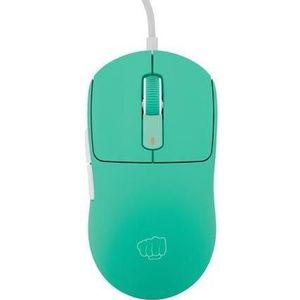 Fury - Tanto T4 - Gaming Muis - Turkoois - Bedraad - 12000dpi