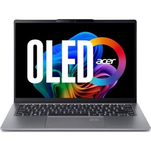 Acer Swift Go 14 AI (14", 512 GB, 16 GB, DE, AMD Ryzen AI 5 340), Notebook, Zilver