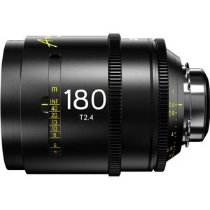 Dzofilm Arles 180mm T2.4 FF/VV Prime Cine objectief voor PL (imperiaal) (L-Mount, Volledig formaat), Objectief