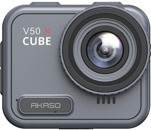Akaso - V50 X CUBE - Action Cam - Grijs - Compact Ontwerp