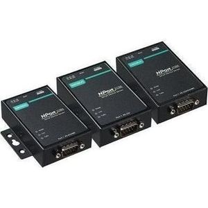 Moxa NPORT 5130A-T - RS-422485 apparaatserver met 1 aansluiting, bedrijfstemperatuur -40 tot 75 °C, Printer server