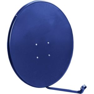 Lasmex SAT 80 antenna, Dark blue, set / package 5 pcs. (Parabolische antenne, DVB-S / -S2), SAT Spiegels + SAT Antennes, Blauw