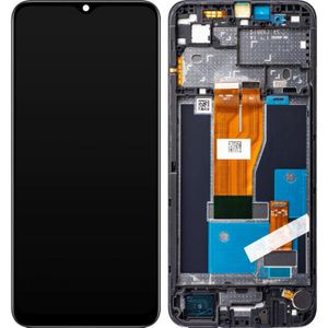 realme Display Unit für C30 / Narzo 50i Prime, Schwarz, Onderdelen voor mobiele apparaten