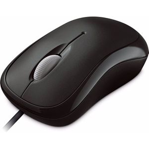 Microsoft - Basic Optical Mouse - Muis - Ambidextrous - USB Type-A - Optisch 800 DPI