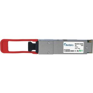 BlueOptics Fortinet FN-TRAN-QSFP+ER Compatibel QSFP BO25K13640D, Zendontvangers, Zilver