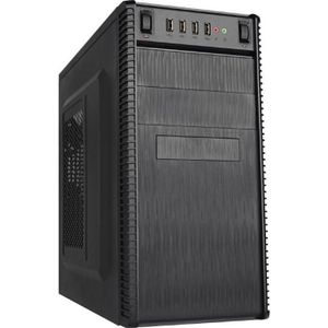 Gembird CCC-FC-120 (mATX, ATX), PC-behuizing, Zwart