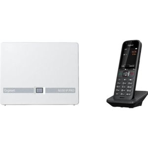 Gigaset PRO bundle consisting of N530 IP PRO DECT base station plus S700H DECT handset, Telefoon, Grijs