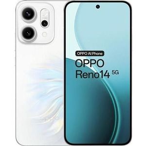 OPPO - Reno 14 5G - Smartphone - Opaalwit - 256 GB