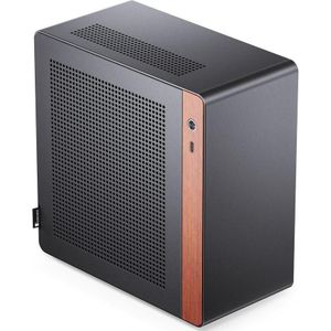 Jonsbo - NV10 - PC-behuizing - Zwart - Mini-ITX - USB-C