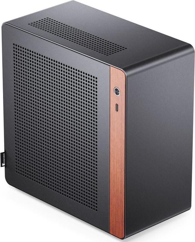 Jonsbo - NV10 - PC-behuizing - Zwart - Mini-ITX - USB-C