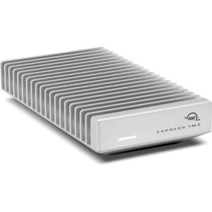 OWC - Express 1M2 - Externe Draagbare NVMe M.2 SSD - Zilver - 8TB - USB4 (80Gb/s)