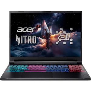 Acer Nitro V 16S (ANV16S-71-70WQ) Gaming 16" WQXGA, IPS, 180Hz, Intel 7-240H, 16GB RAM, 1TB SSD, GeF (16", 1000 GB, 16 GB, DE, Intel Core 7 240H), Notebook, Zwart