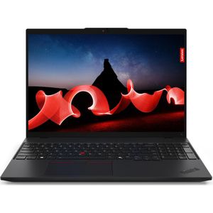 Lenovo ThinkPad L16 Gen 1 (16"", AMD Ryzen 5 7535U, 16 GB, 512 GB, NL), Notebook, Zwart