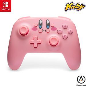 PowerA - Wireless Controller - Kirby Mouthful - Roze