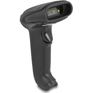 Delock Barcode Scanner 1D und 2D für 2,4 GHz, Bluetooth oder (1D streepjescodes, 2D-streepjescodes), Barcode scanner, Zwart