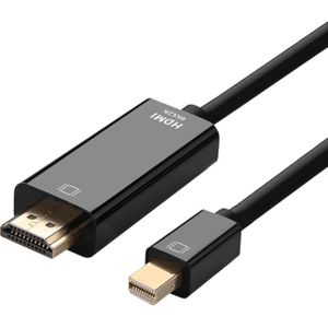 AISENS - A125-0458 - Video Kabel Adapter - Zwart - 3 m - Mini DisplayPort naar HDMI