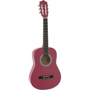 Dimavery AC-303 Klassieke gitaar 1/2, roze (Akoestische gitaar, Klassiek, 1/2), Gitaren