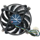 Titan DC-HA11TZ/RPW voor Intel Socket LGA1700, Laag Profiel Ontwerp (65W), Processorkoeler, Zwart
