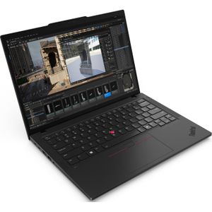 Lenovo ThinkPad P14s Gen 5 (14' AMD) Krachtig en elegant 14' werkstation, Onderdelen voor notebooks, Zwart