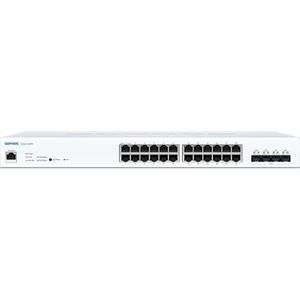 Sophos CS110-24FP Switch - 24 poort met Full PoE - EU netsnoer (24 ports), Netwerkschakelaar, Zilver