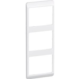 LK Opus 66 ramme3 module lodret, hvid, Netwerk accessoires