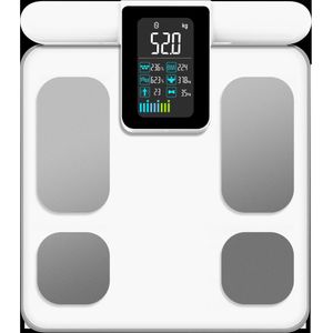 Extralink, Weegschaal, Smartlife Weegschaal met Lichaamsvet Analyse K-201