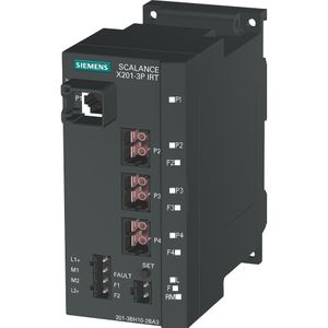 Siemens Scalance (4 ports), Netwerkschakelaar, Grijs