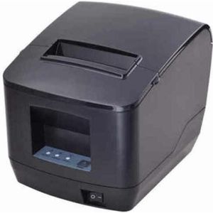 Premier Impresora Tickets Termica 80mm Cortador Velocidad 200mm/Seg Rs232 USB (RS-232, USB), Ontvangstbewijs printer, Zwart