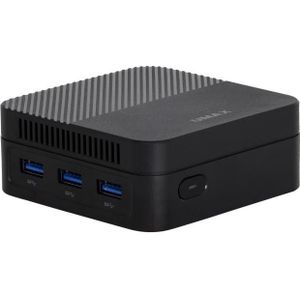 UMAX U-Box N10 PLUS Schwarz / Intel Alder Lake N100 3,4 GHz / 8 GB / Intel UHD / W11 Pro (8 GB, Intel N100), PC, Zwart