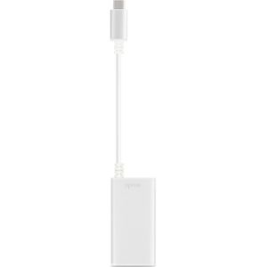 Moshi USB Type-C naar (Ethernet / LAN, 20.60 cm), Data + Video Adapter, Wit