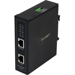 Allnet - ALL-PI2014-I-BT90 - PoE-injector - Metalen Behuizing - 90W
