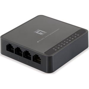 LevelOne FEU-0812 netwerk-switch Unmanaged Fast Ethernet (10/100) Zwart