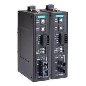 Moxa ICF-1150-S-SC-T - Industriële RS-232422485 naar enkelmode glasvezelomvormer, Data converter