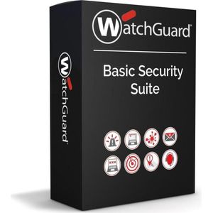 Watchguard - Firebox T45-PoE - Basic Security Suite Verlenging/Upgrade 1-jr - Firewall