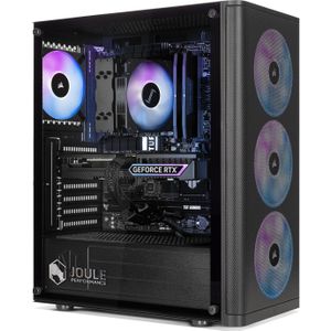 Joule Performance Gaming PC RTX5060 R7 32GB 2TB L1137865 (32 GB, AMD Ryzen 7 9700X, GeForce RTX 5060), PC, Zwart