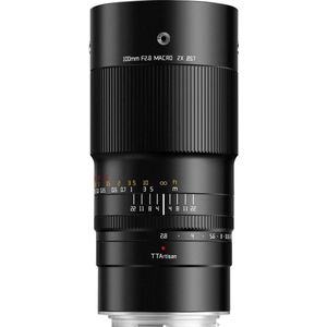 TTArtisan 100mm F2.8 macro compatibel met Nikon Z (Nikon Z, Volledig formaat), Objectief, Zwart