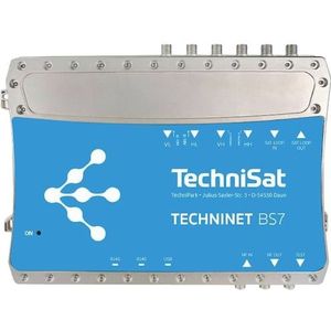 TechniSat Kompaktkopfstation (Multischakelaar), Satelliet accessoires, Zilver