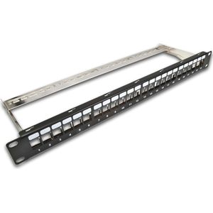 Wirewin Schakelpaneel, Server accessoires, Zwart