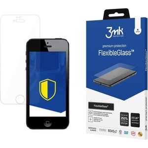 3MK Flexibel glas voor Apple iPhone 5/5S/SE (iPhone SE, iPhone 5S, iPhone 5), Smartphone beschermfolie