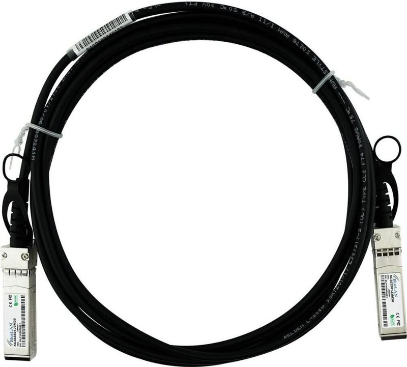 BlueLAN - HPE Aruba R9D20A - 10GBase-CR Direct Attach Kabel - 3 Meter - Passief