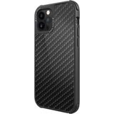 Black Rock Robuuste Echte Koolstof (iPhone 12, iPhone 12 Pro), Smartphonehoes, Zwart