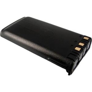 CoreParts Batterij voor tweerichtingsradio (1 Cellen, 2000 mAh), Notebook batterij, Zwart